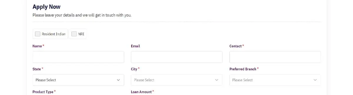Dhan Lakshmi Business Loan Application Form