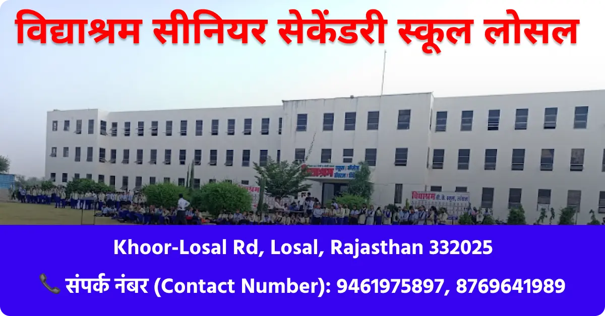 VIDYASHRAM SCHOOL LOSAL
