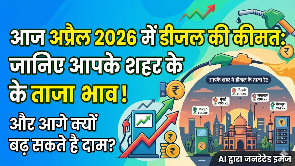 डीजल की कीमत