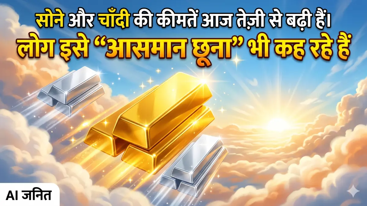 सोने और चाँदी की कीमतें