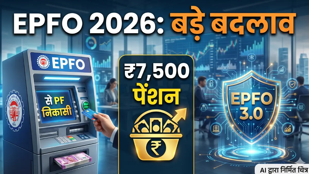 EPFO 2026 Rule Updates: ATM से PF निकासी